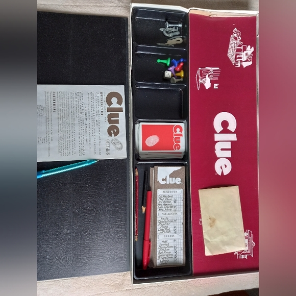 1972 Parker board game Clue - Picture 7 of 8